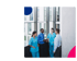 Gesundheitspersonal in einer Besprechung