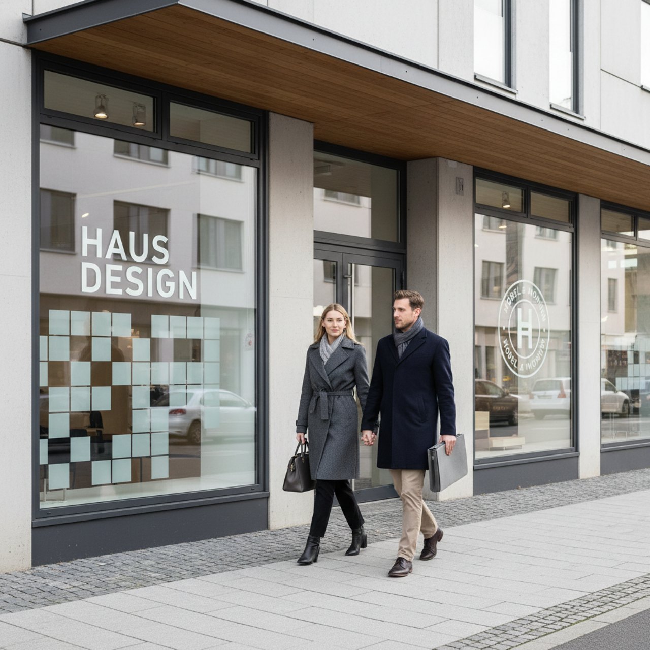 Schaufenster-Folierung