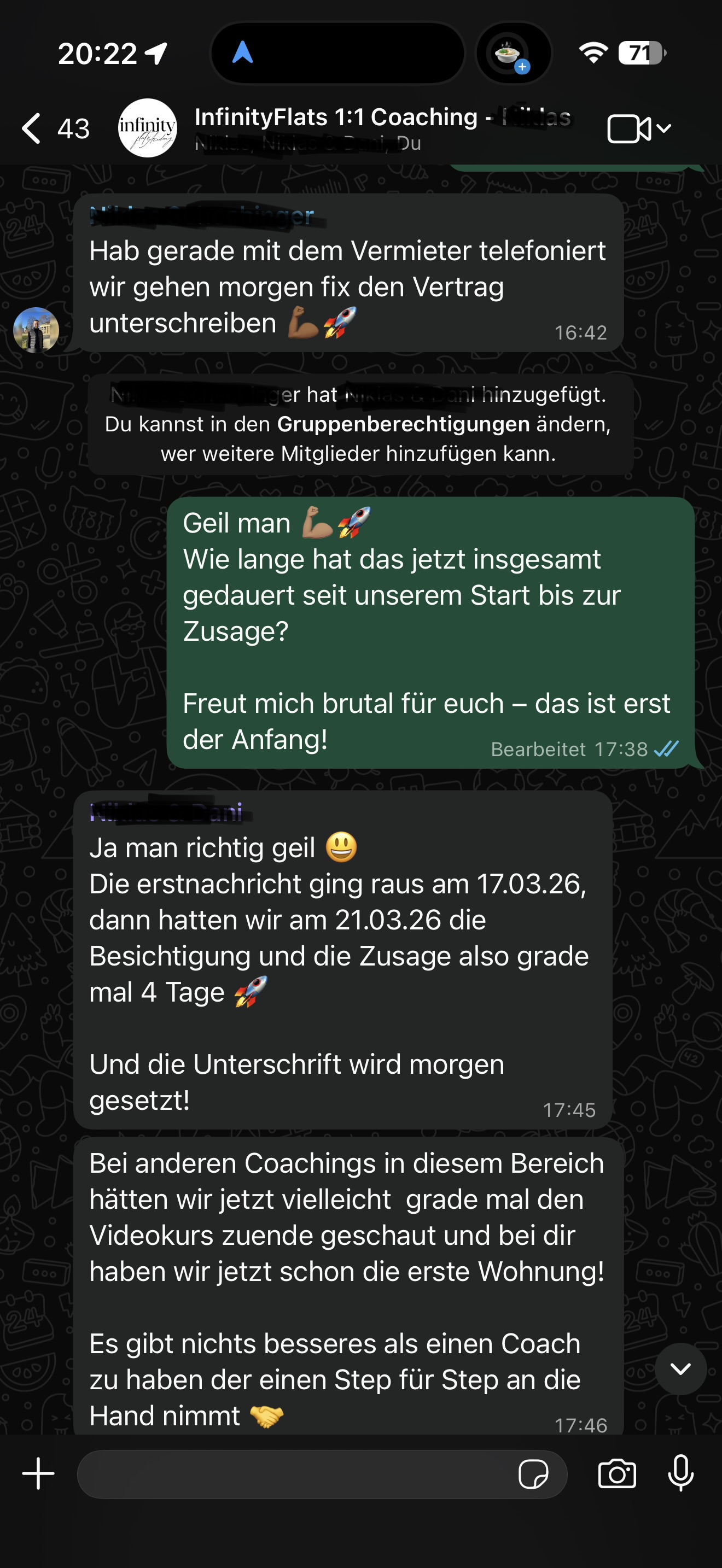 Von der ersten Nachricht zur Zusage in nur 4 Tagen