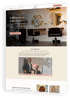 Website-Design auf Laptop, Smartphone und zwei weiteren Bildschirmen.