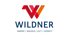 Wildner Logo mit rotem und orangefarbenem "W" und Text: "WÄRME | WASSER | LUFT | UMWELT"