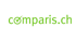 comparis.ch-Logo mit grünem Text und einem Häkchen im „o“.