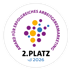 2. Platz - Award für erfolgreiches Arbeitgebermarketing 2026, verliehen von der Arbeitgeberschmiede Suedwestfalen