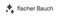 Drei graue Rauten und der Text "flacher Bauch" auf dunkelgrünem Hintergrund.