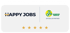 HAPPY JOBS Partnerbadge