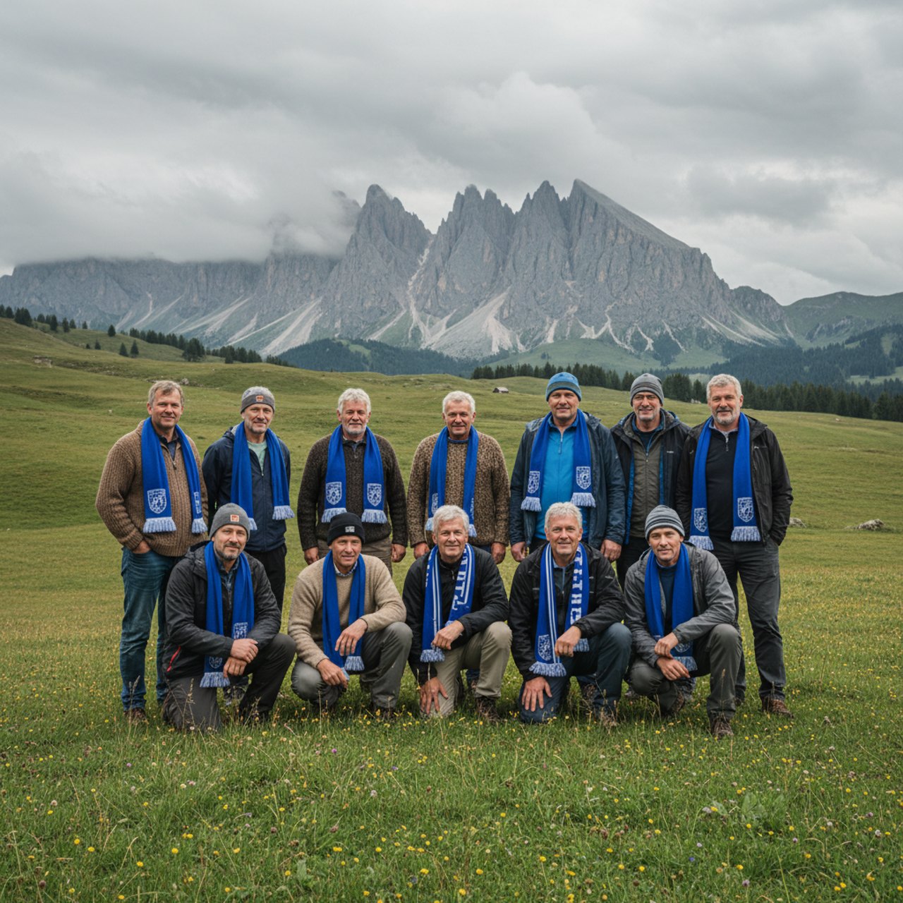 Allgäu Schalker auf der Bergwiese