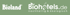 Bioland Biohotels.de nachhaltig & ökologisch Logo.