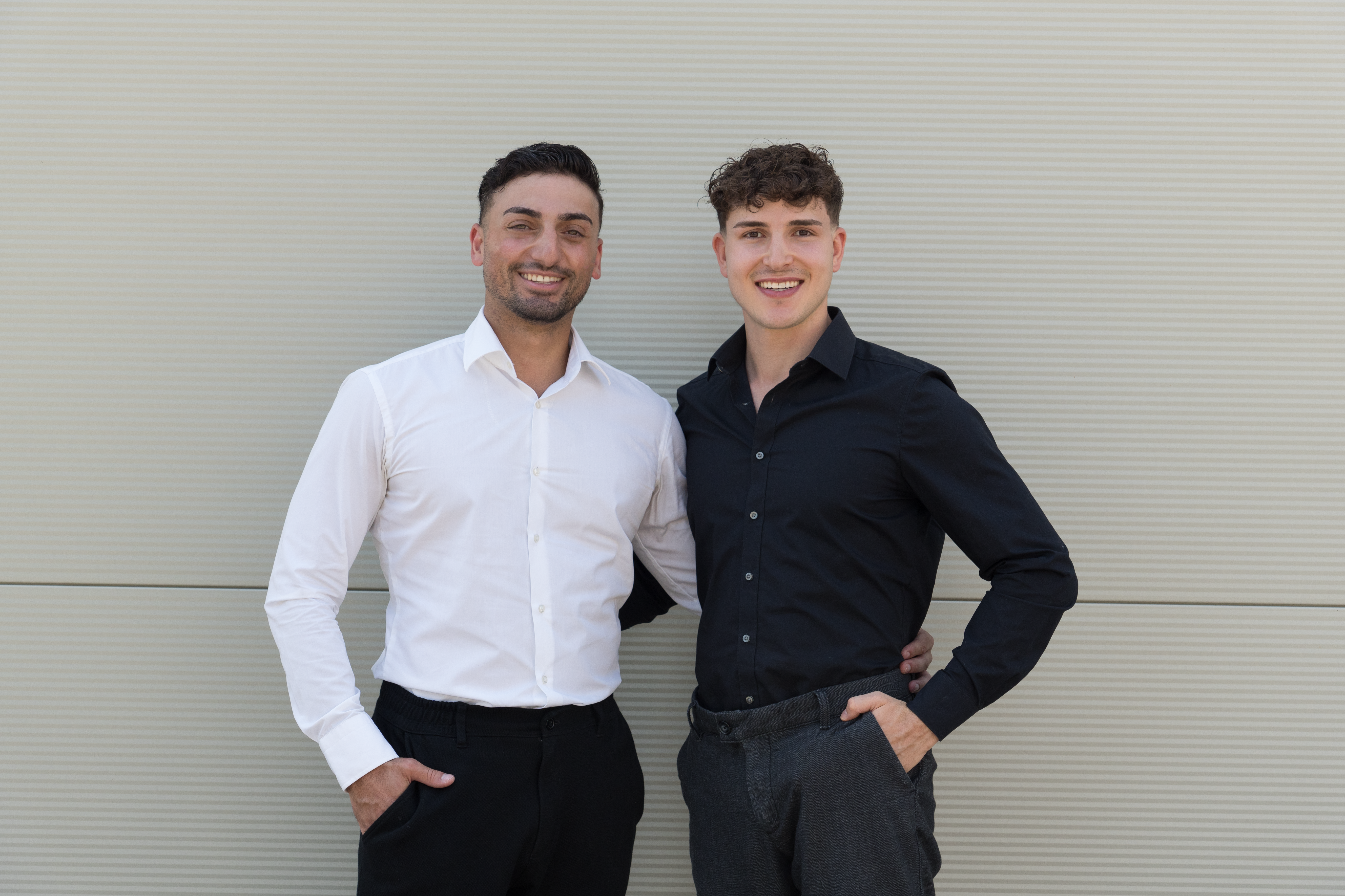Yusuf Mansuroglu und Nicolas Wolper, die Gründer von FutureBoard