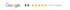 Google Logo mit fünf gelben Sternen und dem Text Hervorragend auf schwarzem Hintergrund.