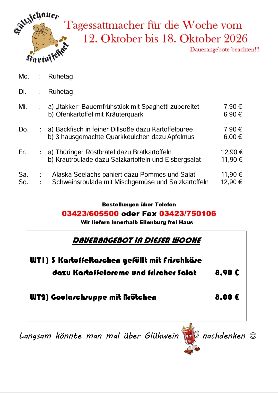 Aktueller Tagestipp