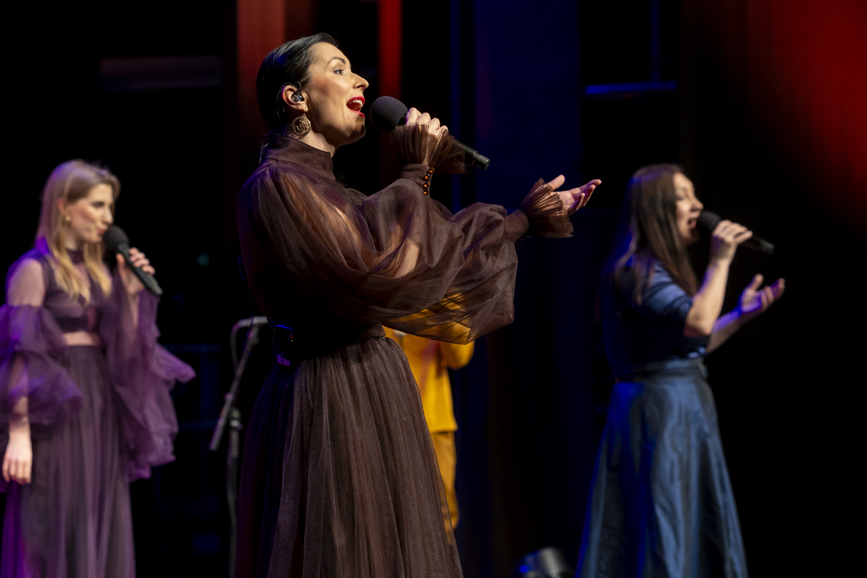 Solo moment of Latvian Voices during the gala concert in the Orpheum, Voices of Spirit 2024, Graz