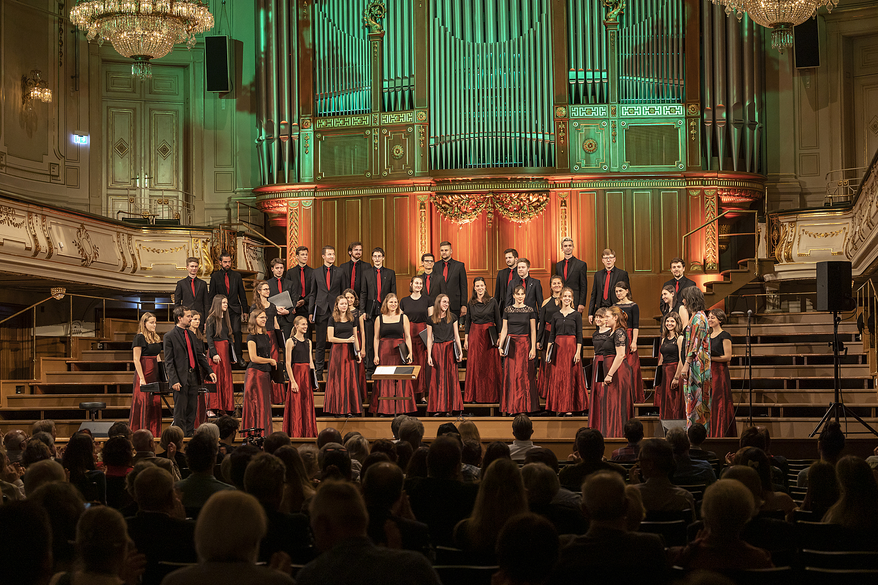 Cantanima on the Stefaniensaal stage of the Congress Graz, Voices of Spirit 2022, Graz