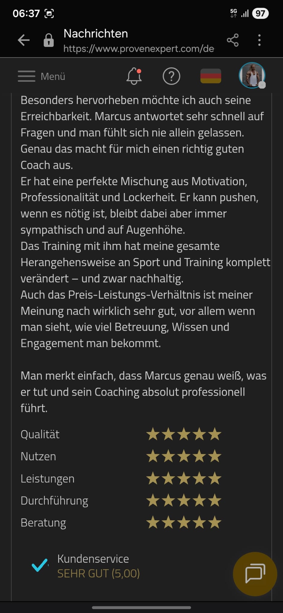 Kundenbewertung 7