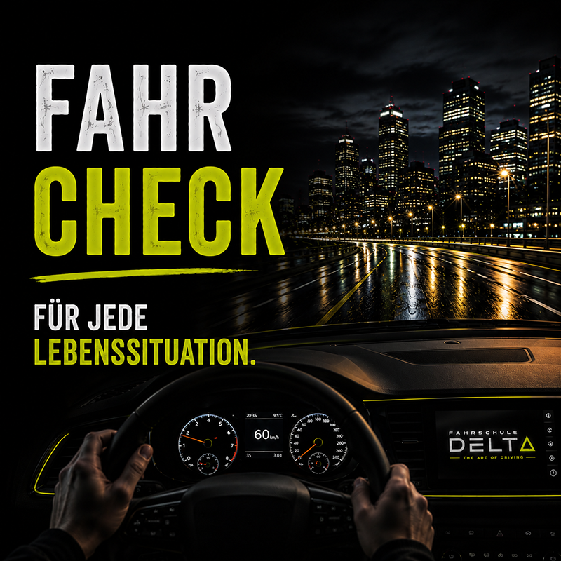 Du benötigst einen Fahrcheck aufgrund medizinischer Notwendigkeit z.B.