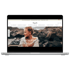 Laptop zeigt die Startseite des Bergerlin Online-Shops mit einer lächelnden Frau und dem Text "Naturschmuck von BERGERLIN".