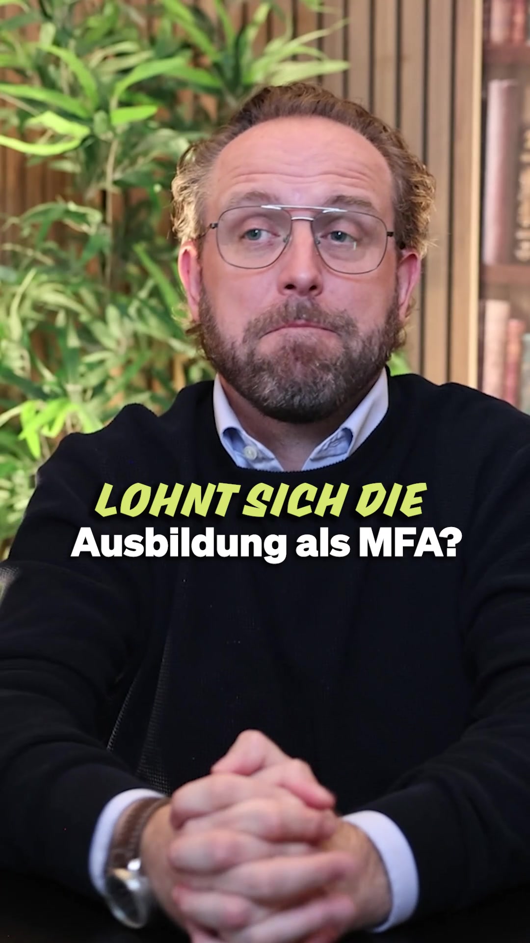 Mr.Karriere: Lohnt es sich, MFA zu werden?