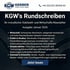 KGW Rundschreiben Januar 2026: Januar 2026; Wirtschaft: Schwaches Wachstum, steigende Insolvenzen und hohe Standortkosten belasten Unternehmen.   

• Politik & Struktur: Bürokratie, Energiepreise und Fachkräftemangel bremsen Investitionen – ein wirtschaftspolitischer Kurswechsel wird gefordert.   

• Globale Märkte: China baut seine Rohstoff- und Technologieführerschaft aus, während geopolitische Spannungen Lieferketten beeinflussen.   
• Edelstahl & Rohstoffe: Nickel-, Kupfer- und Legierungspreise bleiben volatil; erste Zuschlagserhöhungen zeichnen sich ab.