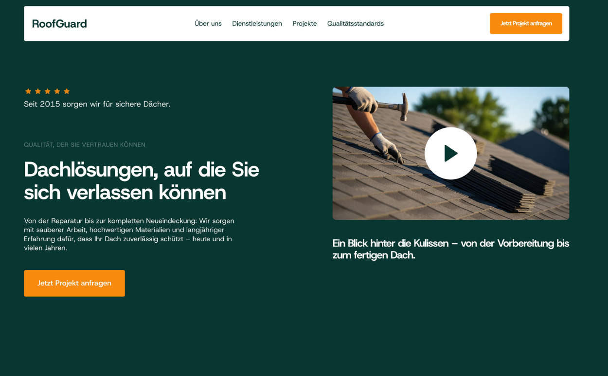 RoofGuard Handwerker