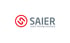 SAIER Logo mit rotem, stilisiertem S und Text "SAIER smart dosing solutions".