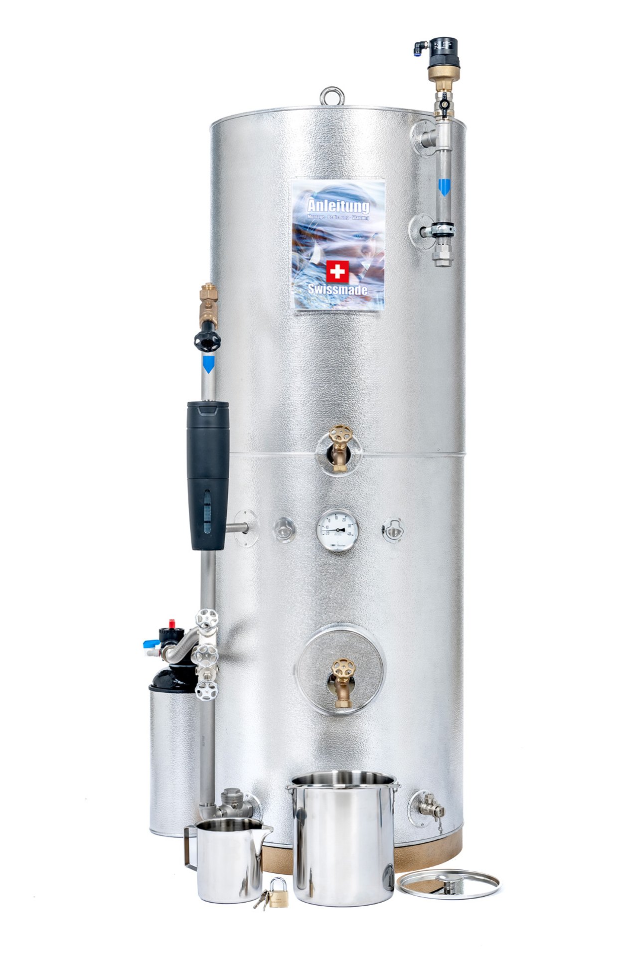 Briand H2O Standsystem 280 Liter mit Swissmade-Edelstahltank