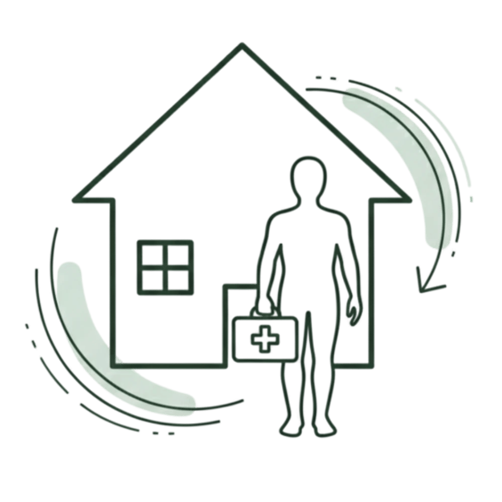 Physiotherapie Hausbesuche für Patienten in Geldern und Umgebung