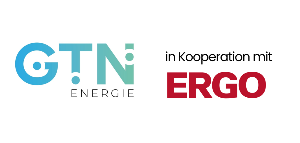GTN ENERGIE Logo in Blau- und Grüntönen mit Punkten auf den Buchstaben.