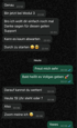 WhatsApp-Chat mit Nachrichten wie "Bin jetzt bei Modul 3", "Danke für diesen geilen Support", "Bald heißt es Vollgas geben".