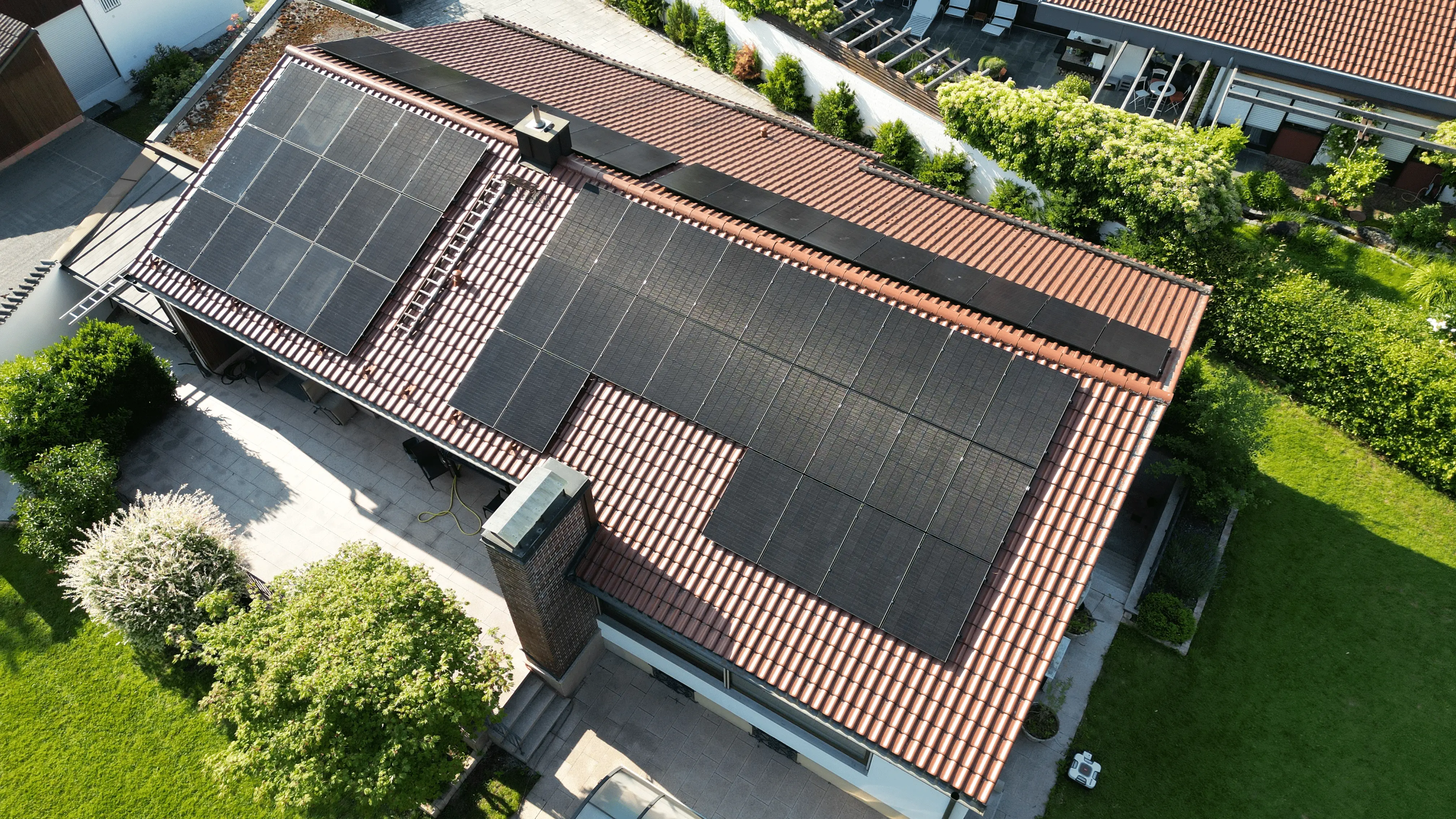 Solaranlage mit Speicher