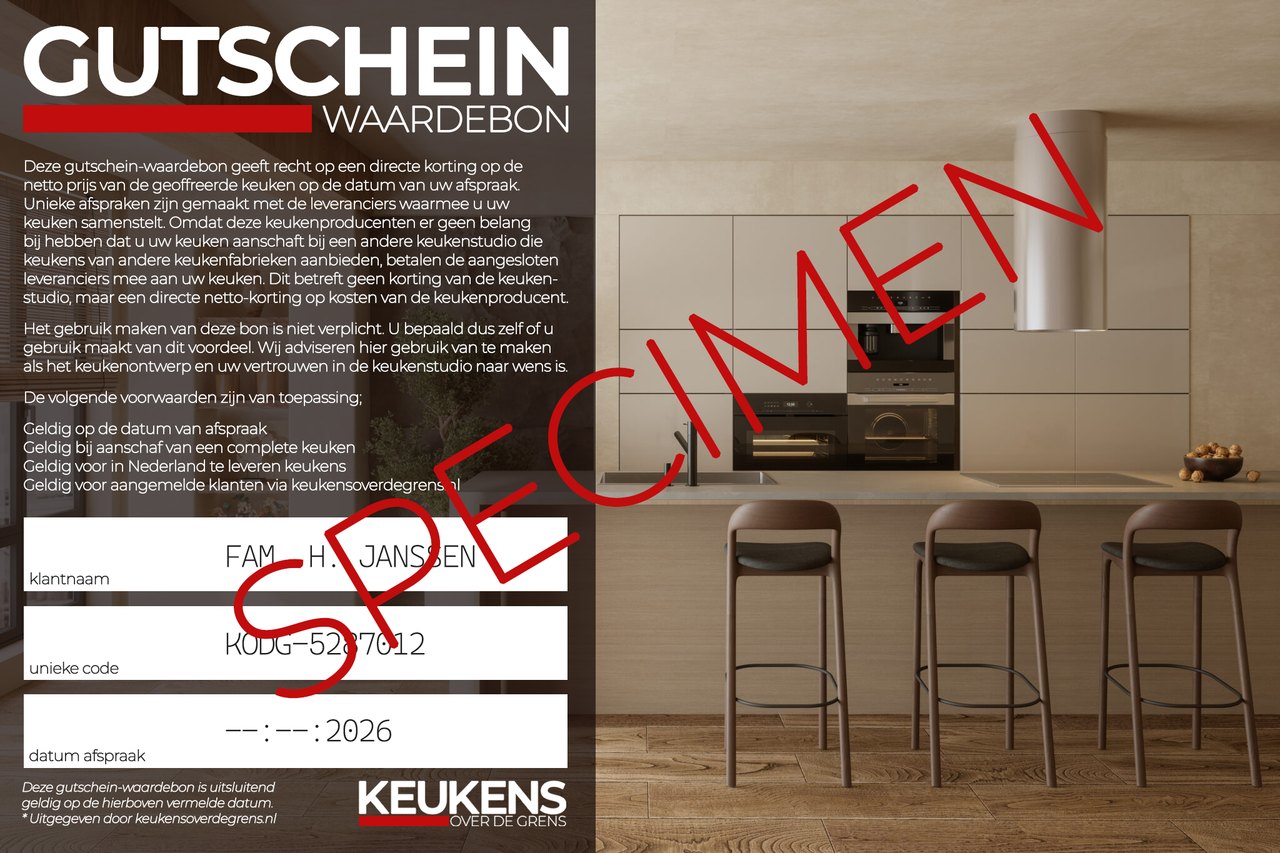 Gutschein Waardebon