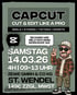 CapCut Workshop-Ankündigung: "Cut & Edit Like A Pro" für Reels, Stories, TikToks, Shorts, am Samstag, 14.03.26, 09-13 Uhr bei ZEWE GmbH & Co KG in St. Wendel, 149€ zzgl. MwSt.