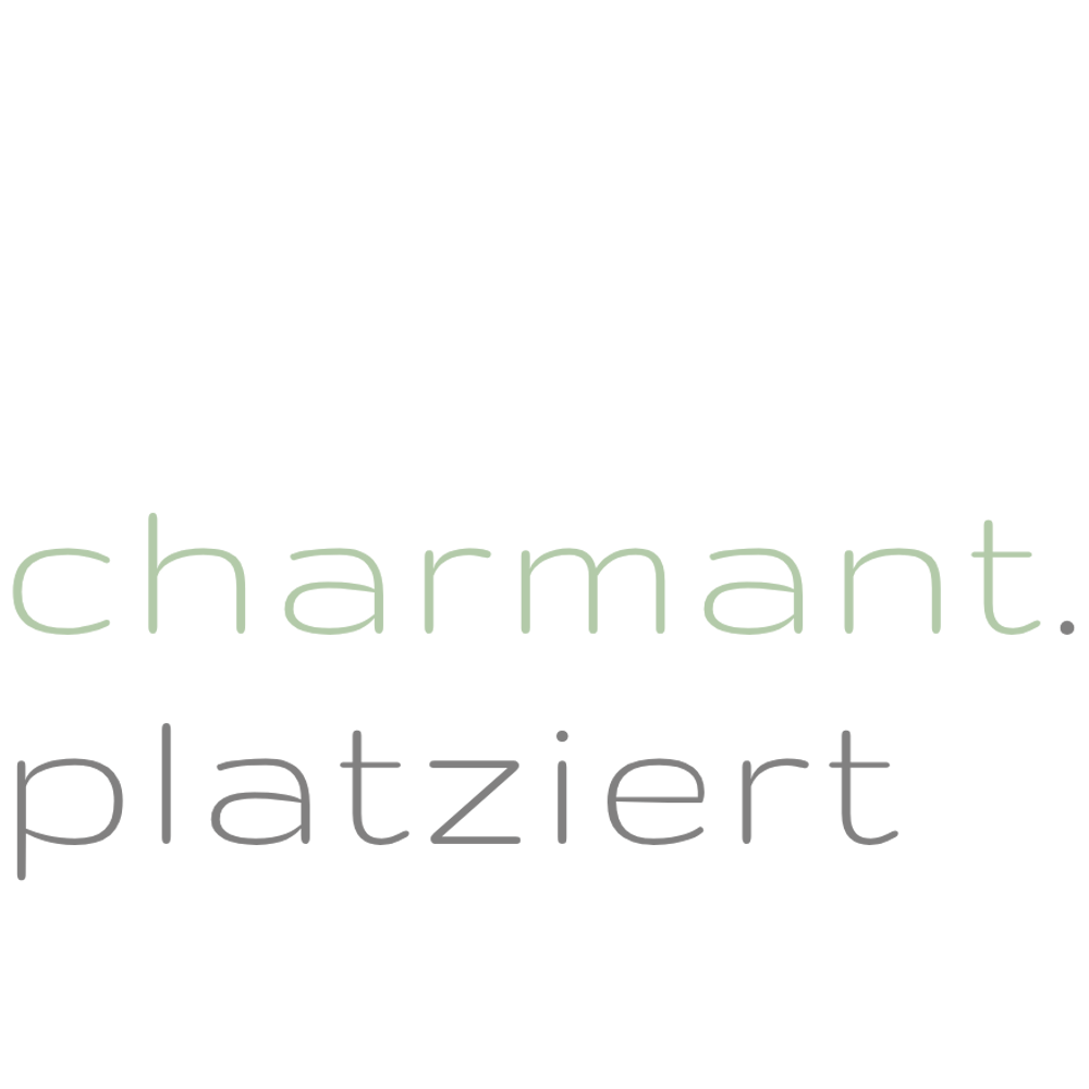 Logo charmant.platziert