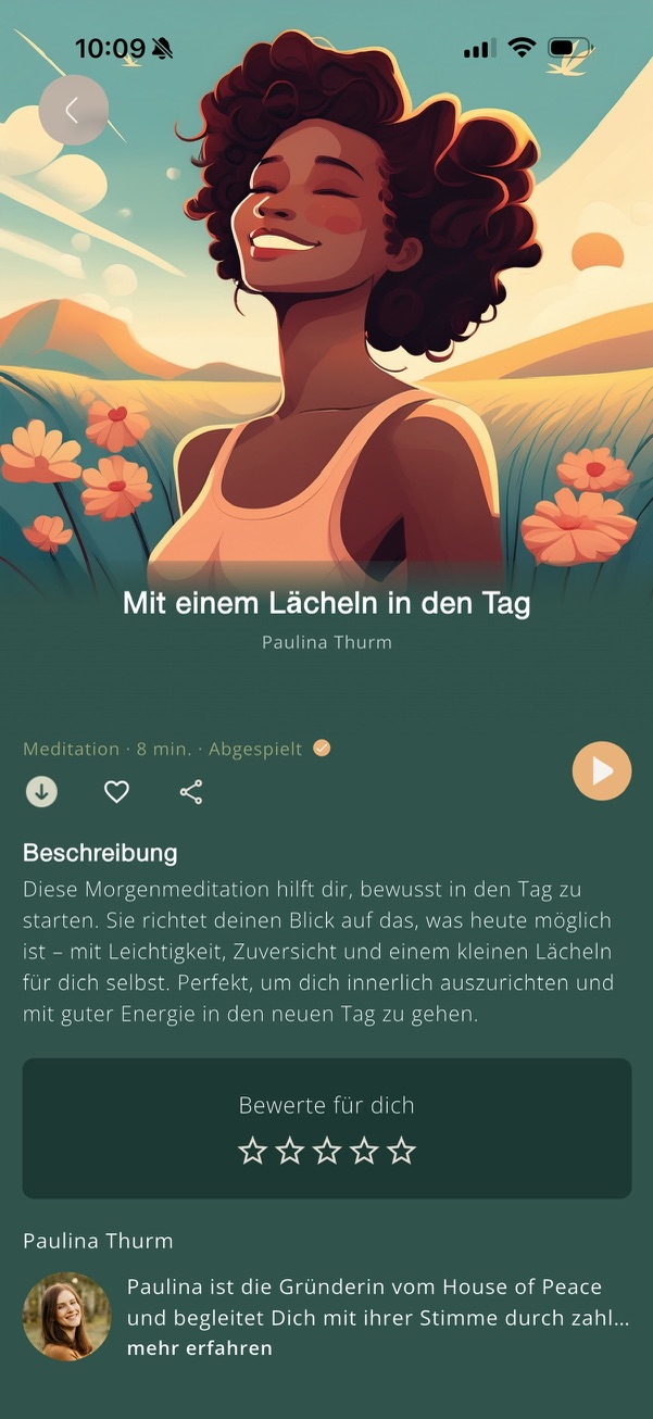 detaillierte Infos zu allen Audios