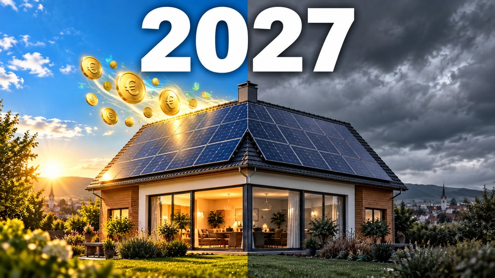 Photovoltaikanlage im Jahr 2027