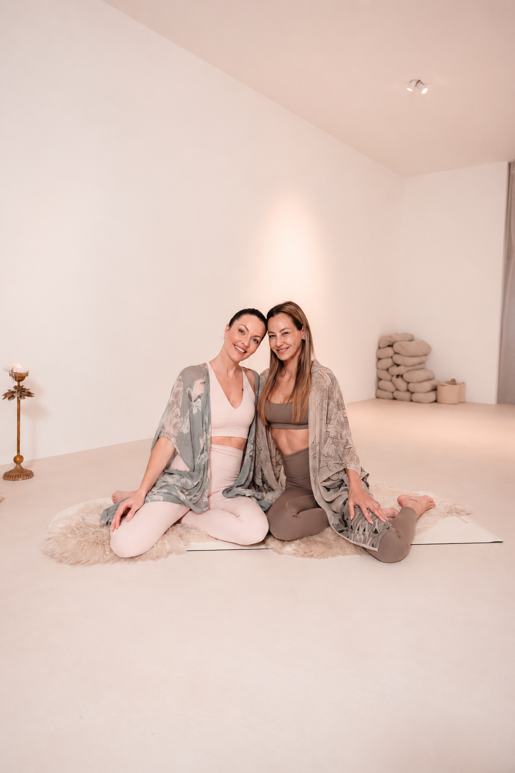Alessandra und Kate im Abendlicht
