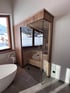 Sauna mit Glasfront von AT-Glas Tirol