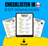 Checkliste für Ordnung