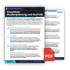 Checkliste Studienplanung und Statistik: 10 essenzielle Punkte für aussagekräftige Ergebnisse, mit rotem PDF-Symbol.