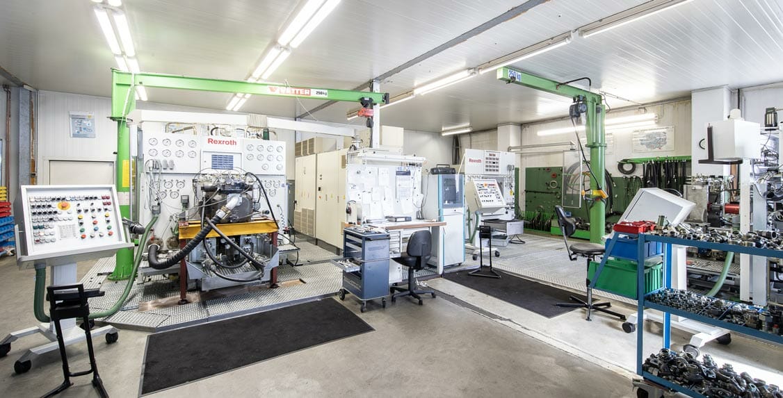 Hydraulik-Werkstatt