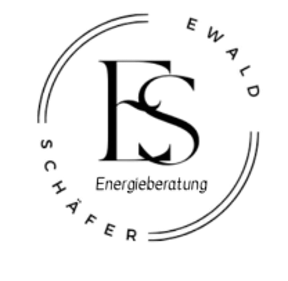 Logo Ewald Schäfer Energieberatung Wuppertal und Umgebung mit den Initialen ES in der Mitte. 