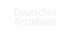 Der Text "Deutsches Ärzteblatt" in Weiß auf grünem Hintergrund.