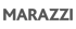 Graues "MARAZZI"-Logo auf dunklem Hintergrund.