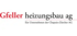 Logo "Gfeller heizungsbau ag. Ein Unternehmen der Chapuis + Zürcher AG".