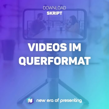 Titelbild des kostenlosen Skripts „Videos im Querformat“ von NEOP
