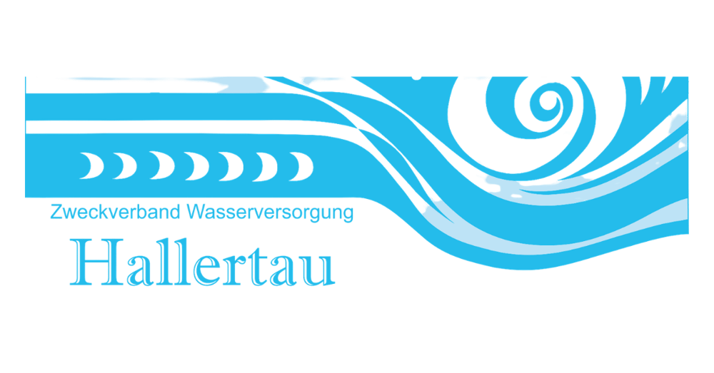 Logo von Lügde: Rote Skyline, blauer Hügel, Schriftzug "Lügde Staatlich anerkannter Erholungsort".
