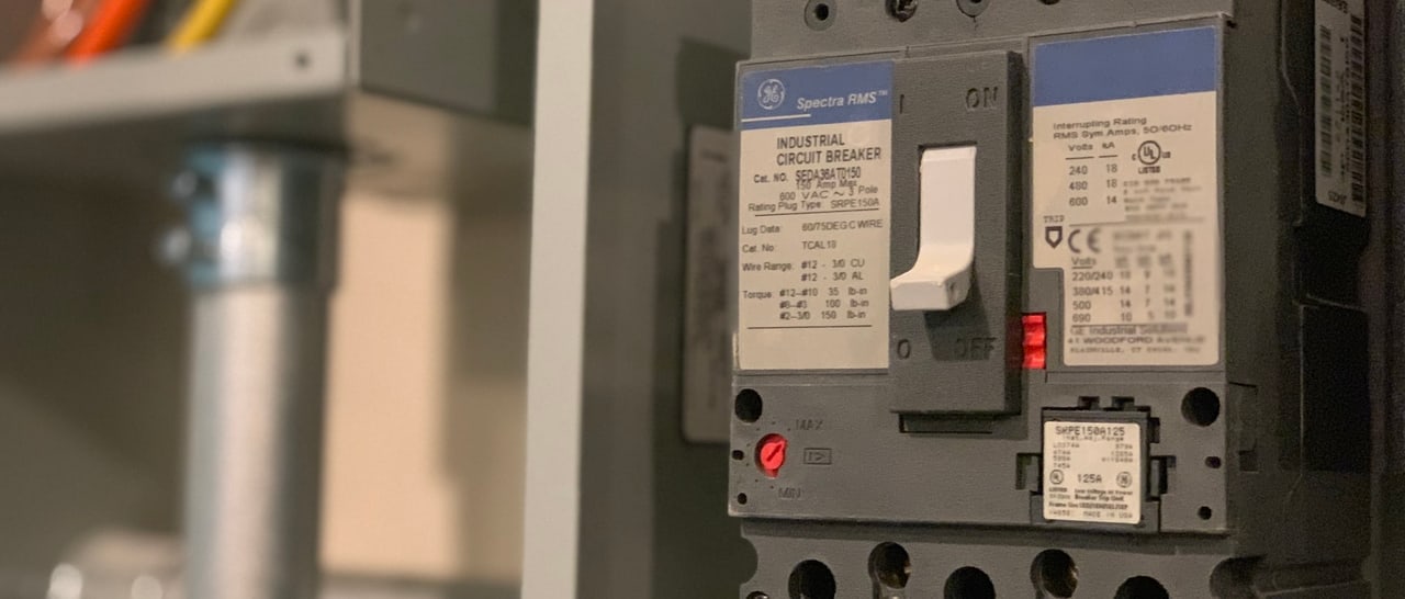 Electrical service panel and main breaker for an EV charging circuit upgrade