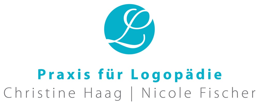 Logo: Stilisierte Person in Blau und Grau, umrahmt von Puzzleteilen. Text: Praxis für Ergotherapie Back.