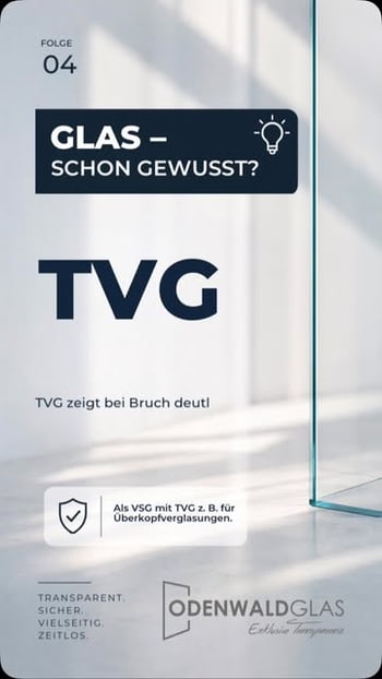 Glas ist nicht gleich Glas. In Folge 04 unserer Serie geht es um TVG – und warum sein besonderes Bruchbild den Einsatz a
