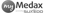 "my Medax powered by SUXEDO" Logo.