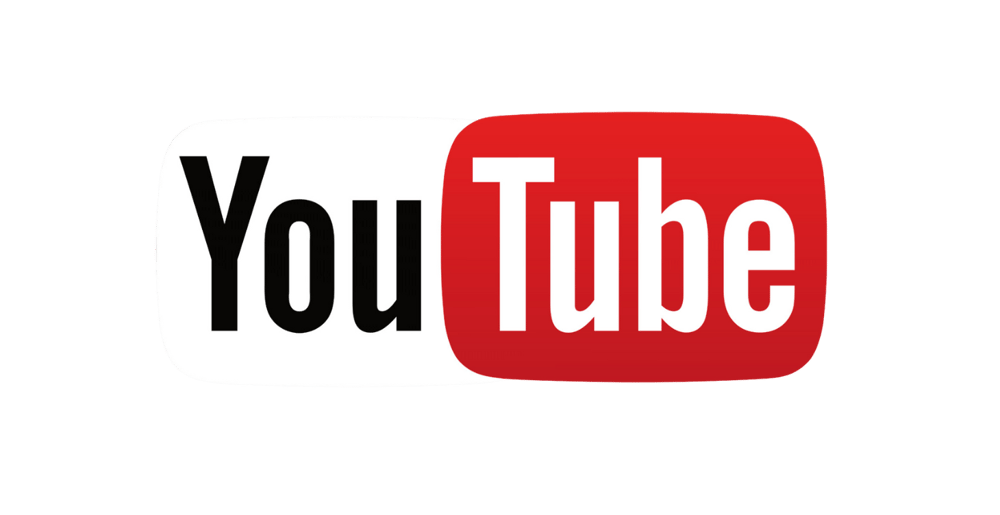 YouTube-Logo: Weißer Text "You" auf schwarzem Hintergrund, rotes Rechteck mit weißem Text "Tube".