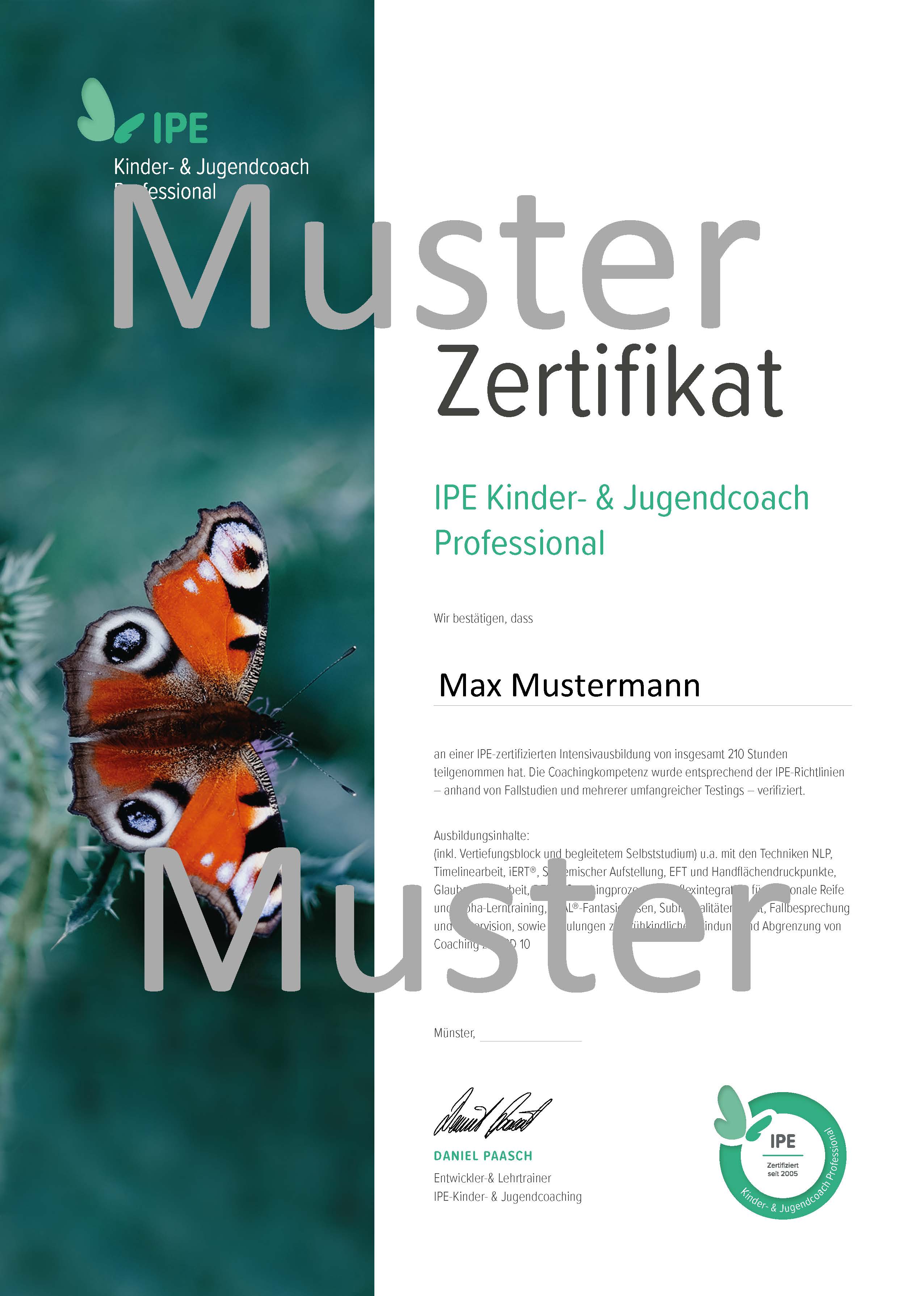 IPE® Kinder- und Jugendcoach Professional